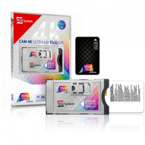 CAM Tivusat 4K Ultra HD inklusive BLACK Smartcard