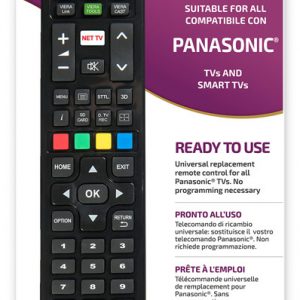 The universal remote control for Panasonic TVs