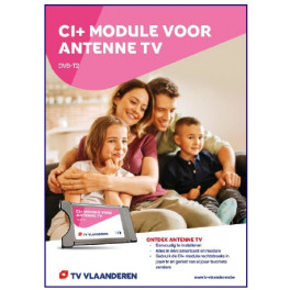 CI+ MODULE MET SMARTCARD VOOR ANTENNE TV