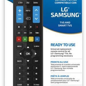 The universal remote control for Smart LG and Samsung TVs